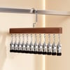 🏆 50K+ SOLD! 🌿✨PureWood Rotating Closet Organizer - Vertical Space Saver & Wrinkle-Free Storage Solution 👖