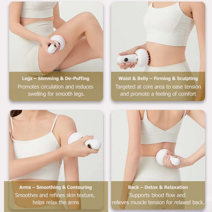 🚚Limited-Time🎁Professional Handheld Massager for Muscle,Circulation-stimulating - Rechargeable