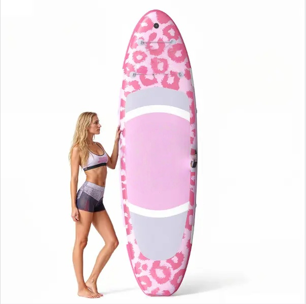 10-foot inflatable stand-up paddleboard, suitable for gliding yoga, equipped with a 33-inch stabilizer and full accessories, suitable for adults and teenagers, 3-year warranty.