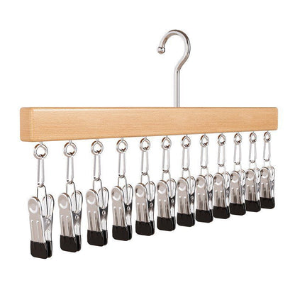 🏆 50K+ SOLD! 🌿✨PureWood Rotating Closet Organizer - Vertical Space Saver & Wrinkle-Free Storage Solution 👖
