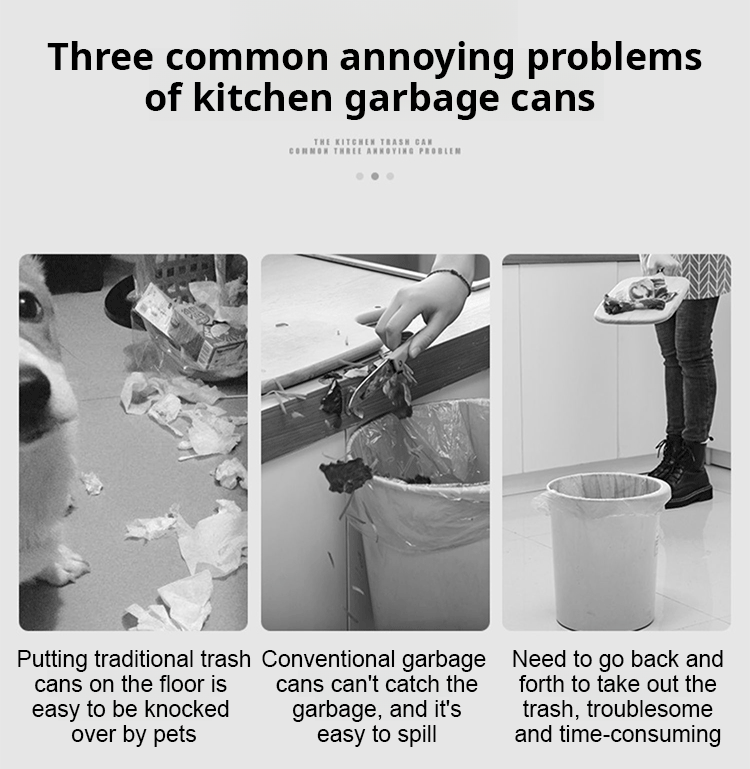 🗑️50% OFF NOW!🕒Foldable Hanging Trash Can – Space Saving, Leak Proof & Easy to Clean🧼